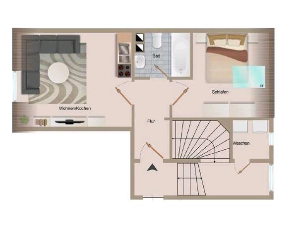 2 Zimmer DG Wohnung in Bautzen
