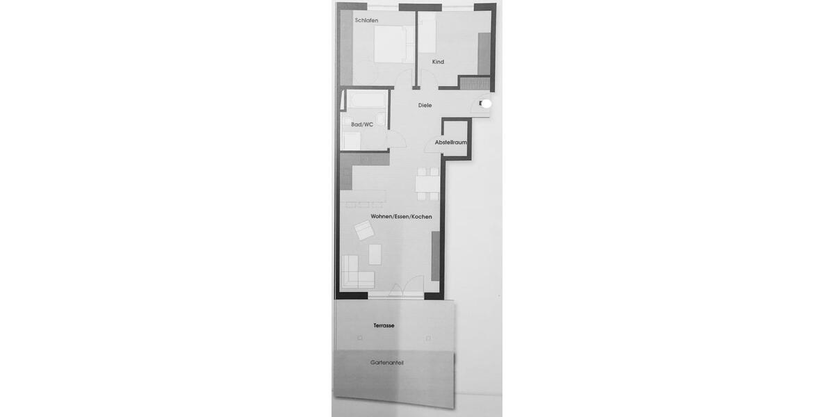 3-Zimmer-Gartenwohnung zu vermieten 3 zimmer