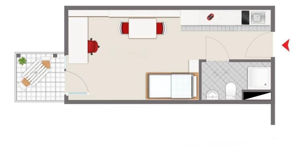 Etagenwohnung Eichstätt - 1 Zimmer, 19 m&sup2;, 395&euro; | Angebot:24779202