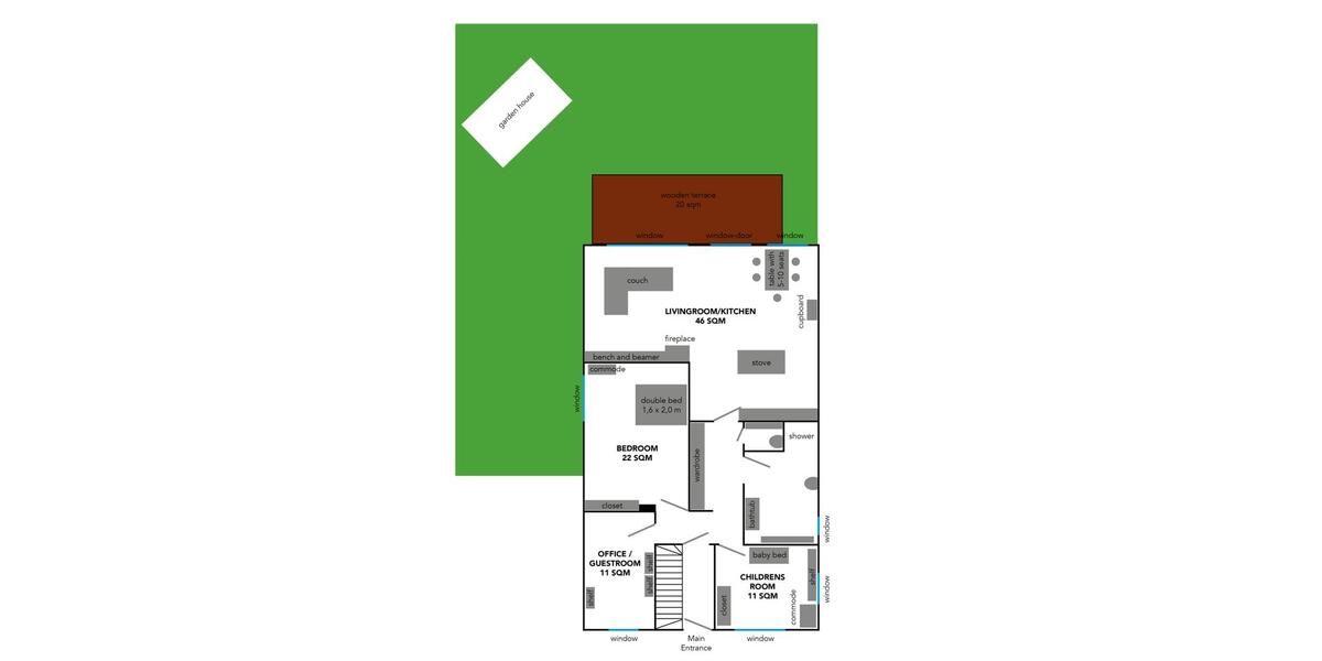 Wohnen auf Zeit Münster Münster-West - 4 Zimmer, 115 m&sup2;, 2.990&euro; | Angebot:26656273