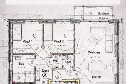 Wohnung Delbrück - 5 Zimmer, 106 m&sup2;, 1.200&euro; | Angebot:24559277