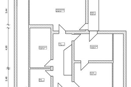 Wohnung Burghaun - 3 Zimmer, 84 m&sup2;, 750&euro; | Angebot:24433911