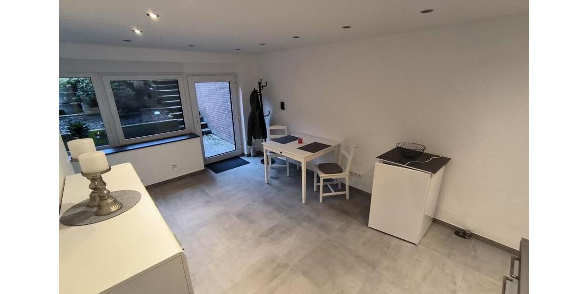 1,5- Zimmerwohnung mit Wlan, TV, Küche, DuscheWC, Waschmaschine, Trockner, Terrasse und Parkplatz 1 zimmer