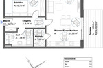 Terrassenwohnung Bad Griesbach im Rottal - 2 Zimmer, 73 m&sup2;, 860&euro; | Angebot:23623598