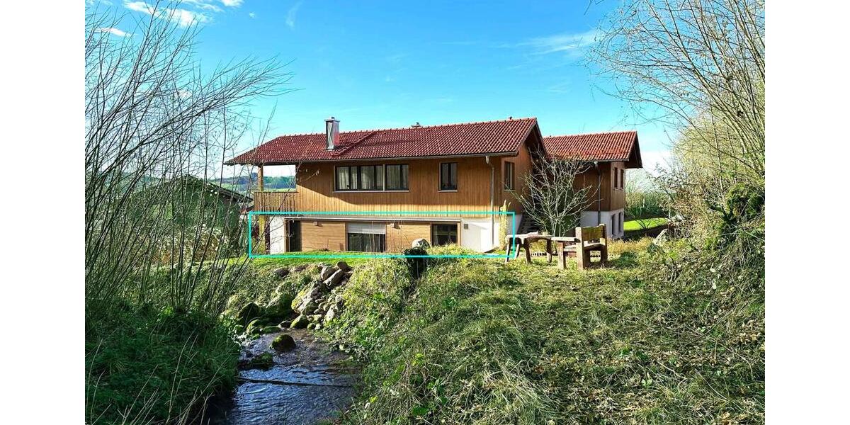 Möblierte 3-Zi-Whg mit Garten am Samerberg (1 Jahr befristet) 3 zimmer