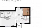 Etagenwohnung Donauwörth - 1 Zimmer, 38 m&sup2;, 450&euro; | Angebot:26272758