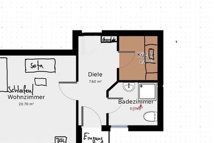 Wohnung Donauwörth - 1 Zimmer, 38 m&sup2;, 450&euro; | Angebot:26272758