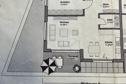 Wohnung Greven - 2 Zimmer, 61 m&sup2;, 850&euro; | Angebot:24772523