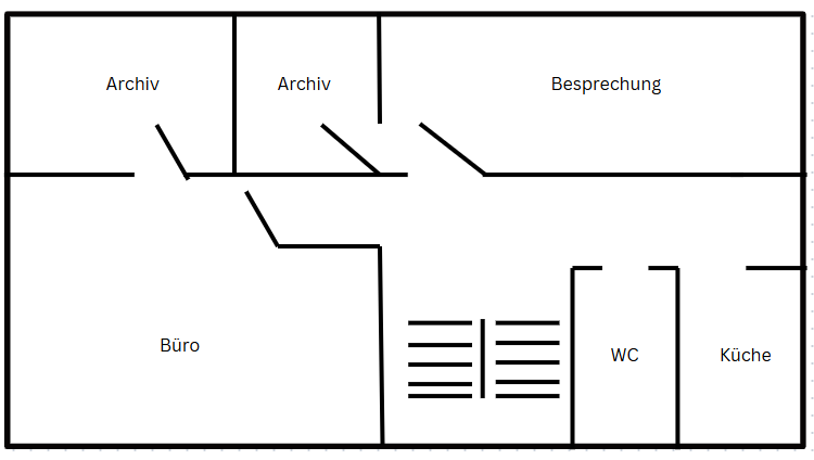 Gewerbeobjekt Geldern - 8 Zimmer, 260 m&sup2;, 1.875&euro; | Angebot:24609724