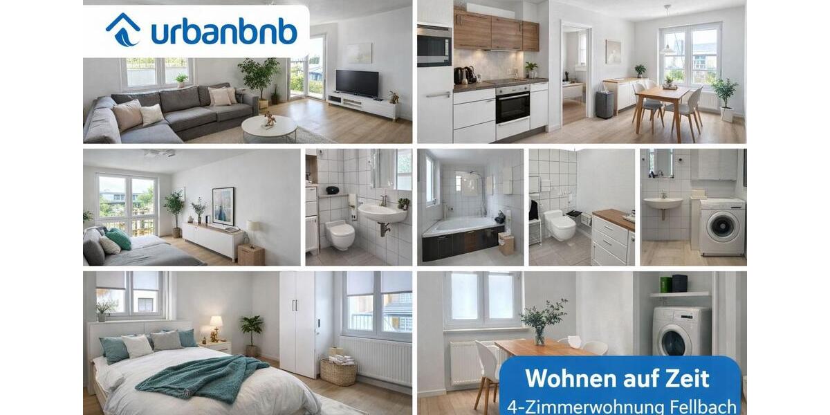 Wohnen auf Zeit Fellbach Oeffingen - 4 Zimmer, 82 m&sup2;, 2.120&euro; | Angebot:25325092