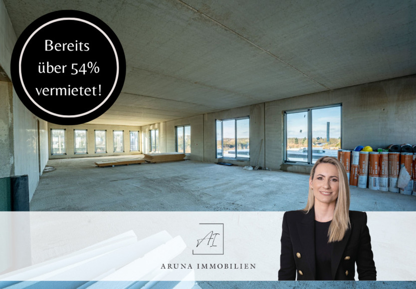 Neubau - Büro- Praxisfläche mit beeindruckender Dachterrasse in Meerbusch Strümp