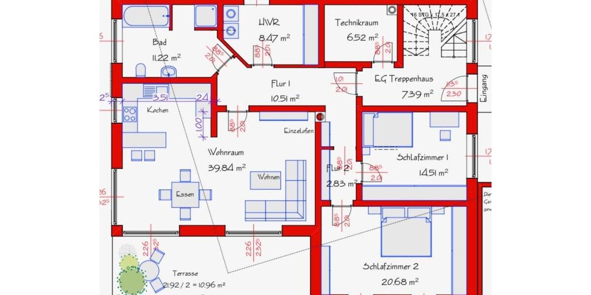 Erdgeschoßwohnung Dingolfing - 3 Zimmer, 119 m&sup2;, 1.250&euro; | Angebot:26313114