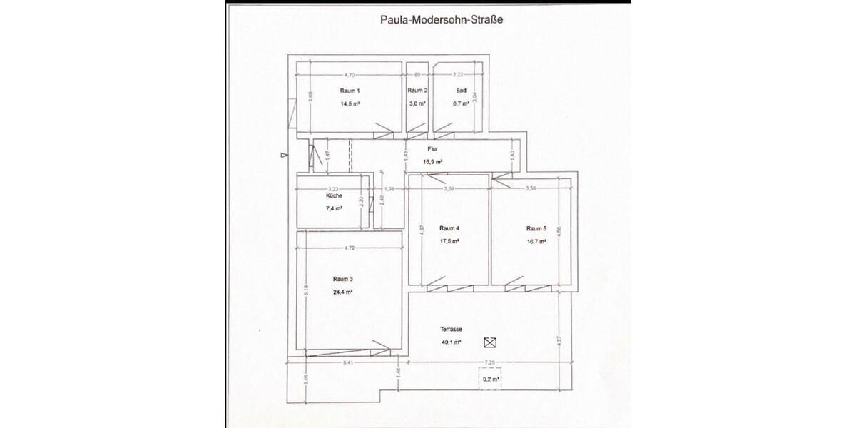 Etagenwohnung Karlsruhe Durlach - 4 Zimmer, 117 m&sup2;, 1.900&euro; | Angebot:25924882