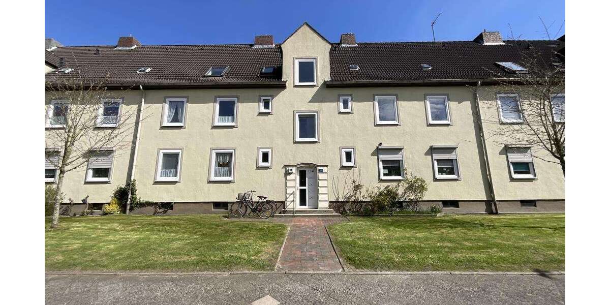 Etagenwohnung Wilhelmshaven Fedderwardergroden - 3 Zimmer, 60 m&sup2;, 409&euro; | Angebot:26750223