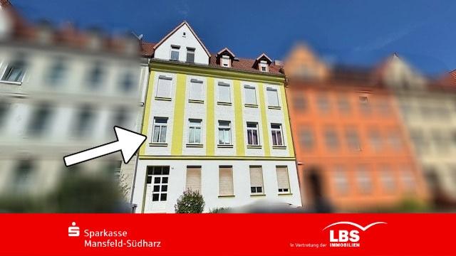 Etagenwohnung Eisleben (Lutherstadt) - 4 Zimmer, 92 m&sup2;, 595&euro; | Angebot:23051958