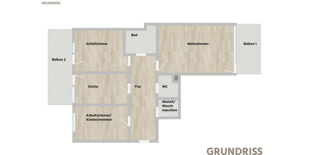 Etagenwohnung Coburg - 3 Zimmer, 85 m&sup2;, 890&euro; | Angebot:26636182