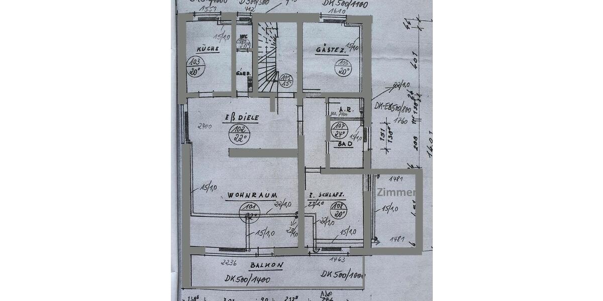 Etagenwohnung Ruppichteroth - 4 Zimmer, 140 m&sup2;, 1.100&euro; | Angebot:26479979