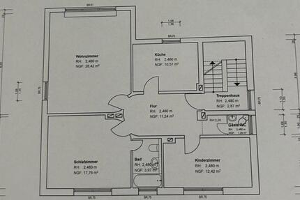 Wohnung Hattingen - 3 Zimmer, 85 m&sup2;, 630&euro; | Angebot:24844947