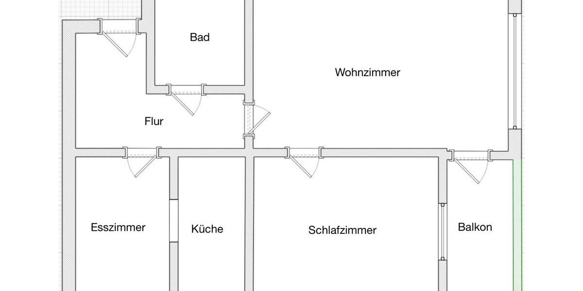 Etagenwohnung Plön - 2.5 Zimmer, 57 m&sup2;, 620&euro; | Angebot:26512335