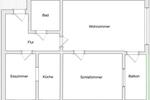 Etagenwohnung Plön - 2.5 Zimmer, 57 m&sup2;, 620&euro; | Angebot:26512335