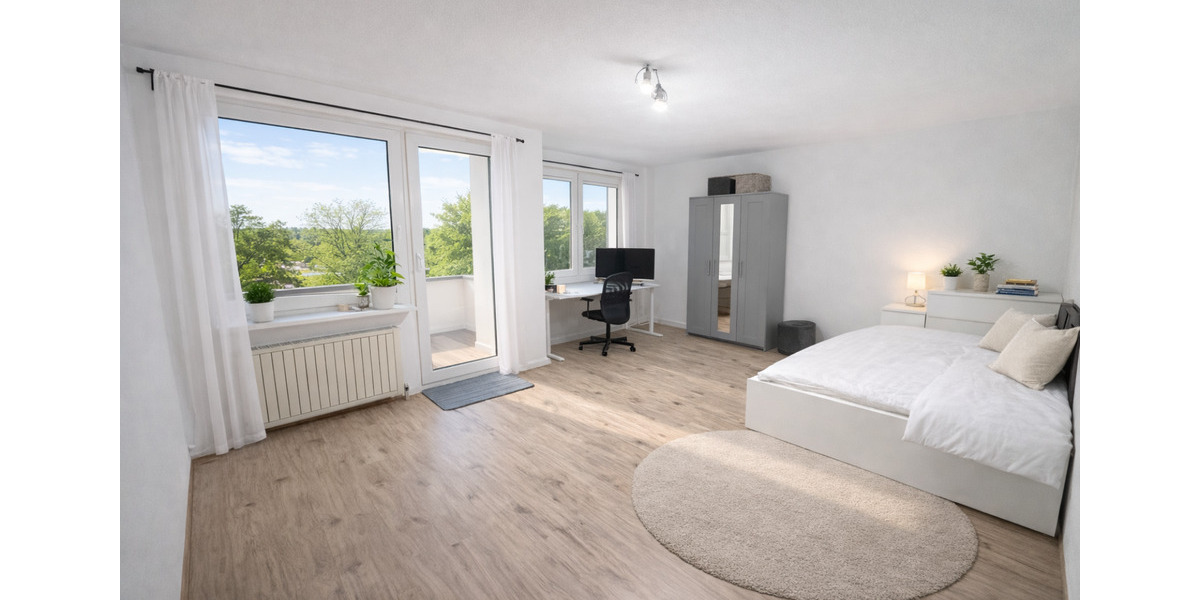 Wohnen auf Zeit Koblenz Karthause - 1 Zimmer, 25 m&sup2;, 569&euro; | Angebot:25239423