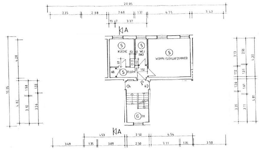 Erdgeschoßwohnung Jena - 1 Zimmer, 36 m&sup2;, 440&euro; | Angebot:25721043