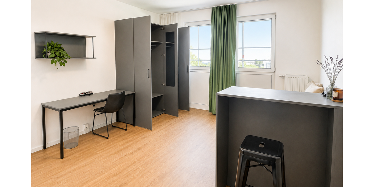 Etagenwohnung Strausberg - 1 Zimmer, 24 m&sup2;, 700&euro; | Angebot:27208462