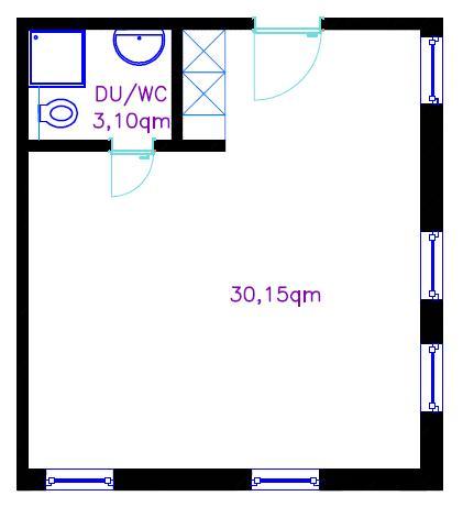 Erdgeschoßwohnung Clausthal-Zellerfeld Zellerfeld - 1 Zimmer, 34 m&sup2;, 360&euro; | Angebot:25974441