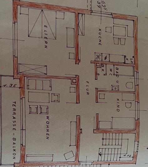 Erdgeschoßwohnung Fulda Fulda-Galerie - 3 Zimmer, 88 m&sup2;, 750&euro; | Angebot:26634064