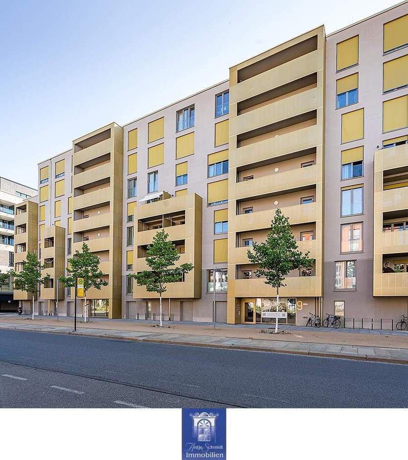Attraktive Neubauwohnung mit Einbauküche und Loggia in der Dresdner Innenstadt! 2 zimmer