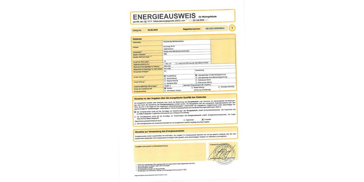 Etagenwohnung Bremen Hemelingen - 3 Zimmer, 66 m&sup2;, 970&euro; | Angebot:26234717