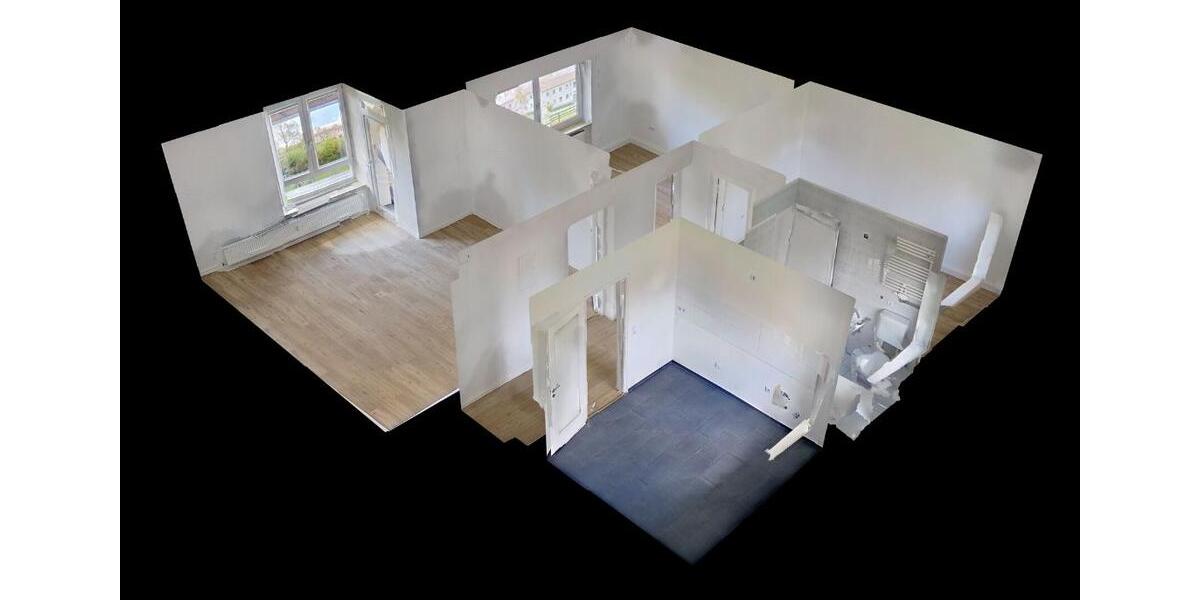 Etagenwohnung Roding - 3 Zimmer, 71 m&sup2;, 590&euro; | Angebot:22058337