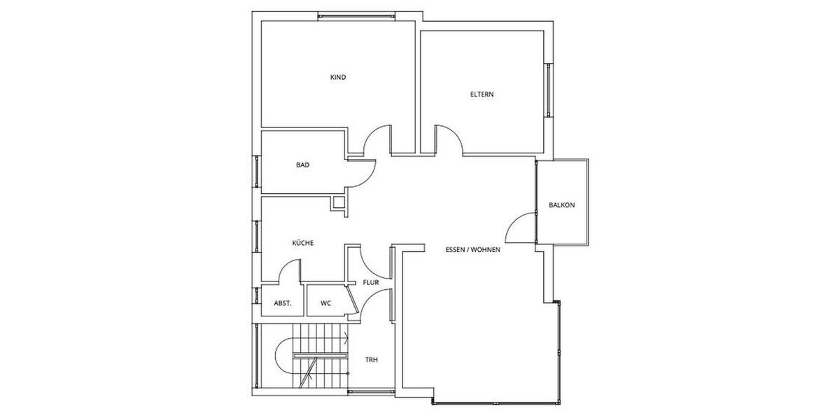 Schöne Wohnung inkl. Küche im 1.OG * in Rheinstetten 5 zimmer