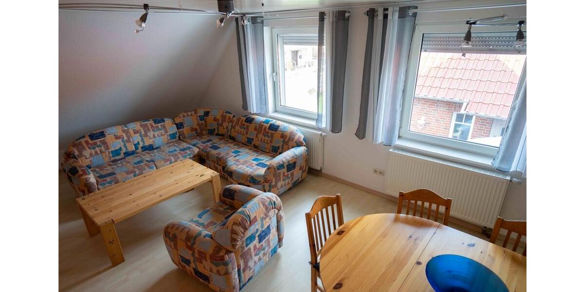 Dachgeschoßwohnung Dornum - 2.5 Zimmer, 50 m&sup2;, 420&euro; | Angebot:24660285