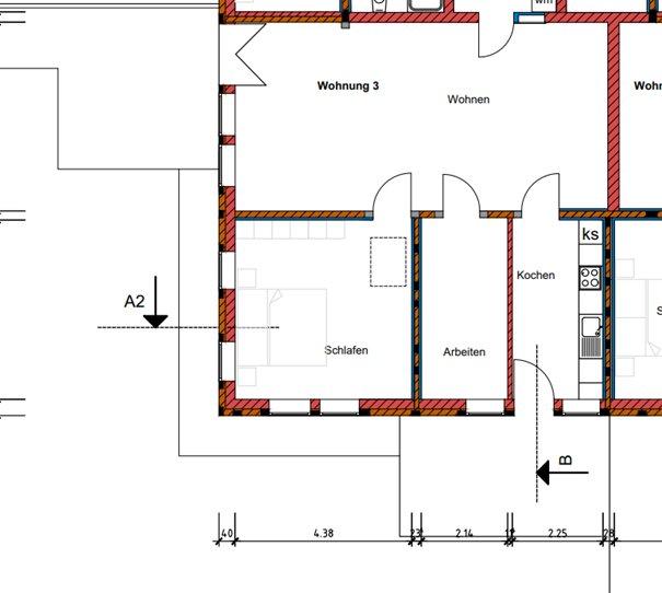 Erdgeschoßwohnung Bad Essen - 3 Zimmer, 94 m&sup2;, 820&euro; | Angebot:26634990