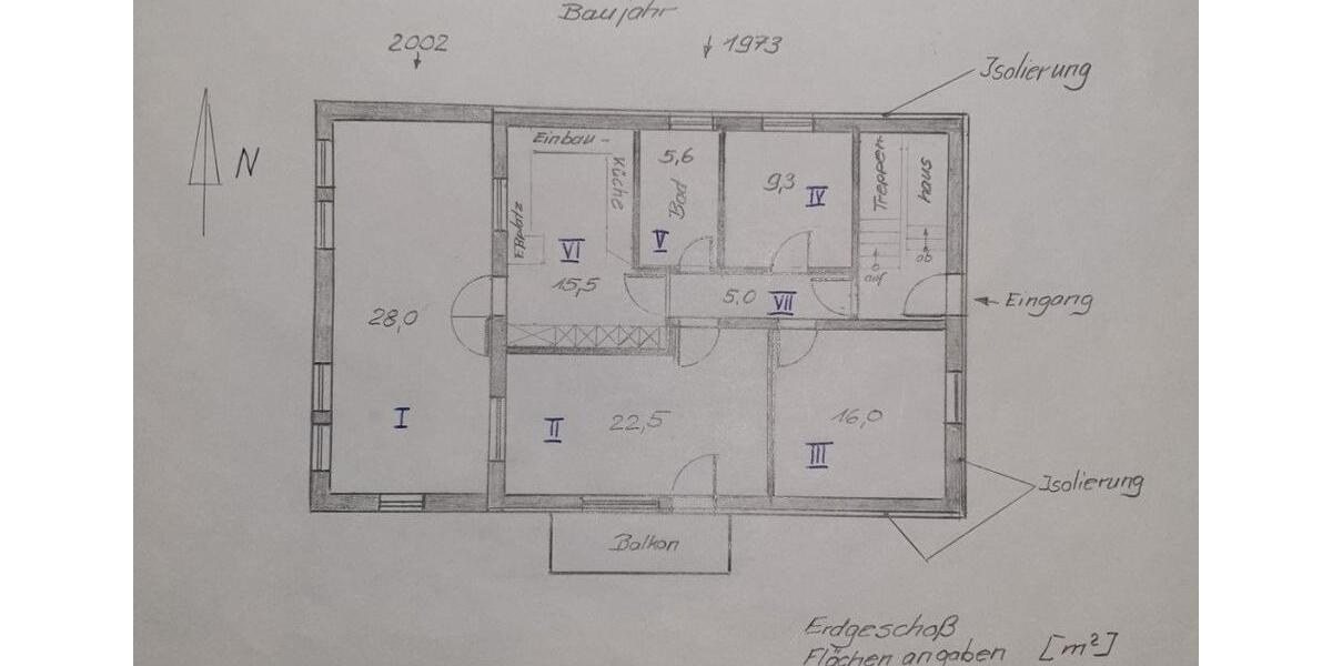 Erdgeschoßwohnung Waigolshausen - 4 Zimmer, 100 m&sup2;, 700&euro; | Angebot:26263175