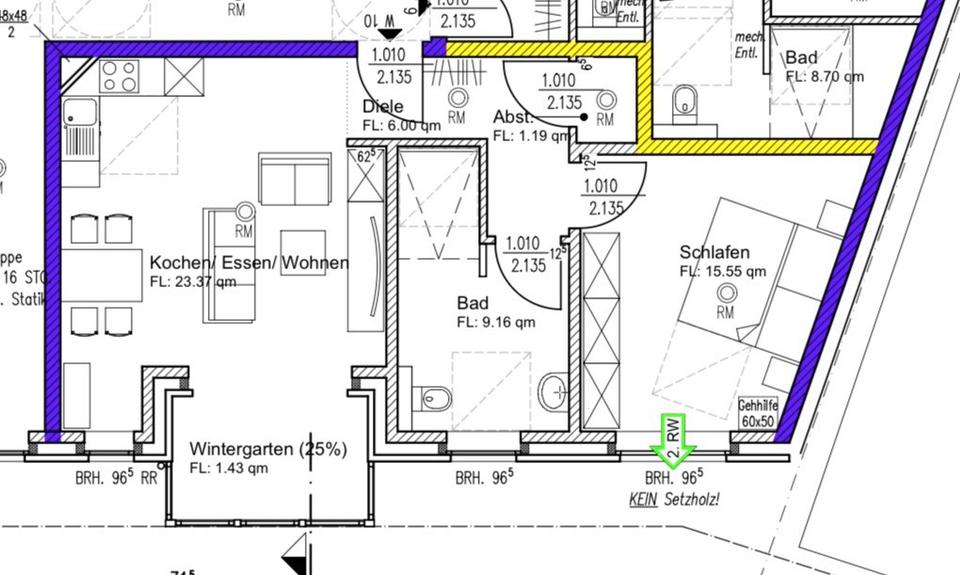 Etagenwohnung Heinsberg - 2 Zimmer, 60 m&sup2;, 720&euro; | Angebot:27618510