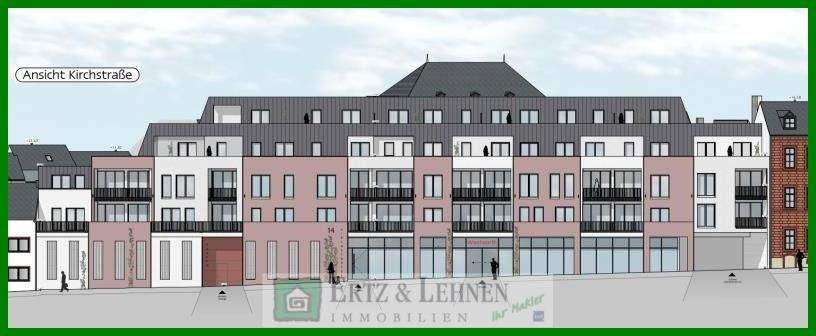 Neubau! 2-ZKB-Wohnung in der Innenstadt mit Balkon! 2 zimmer