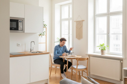 Wohnen auf Zeit Oberhausen - 1 Zimmer, 40 m&sup2;, 800&euro; | Angebot:24398306