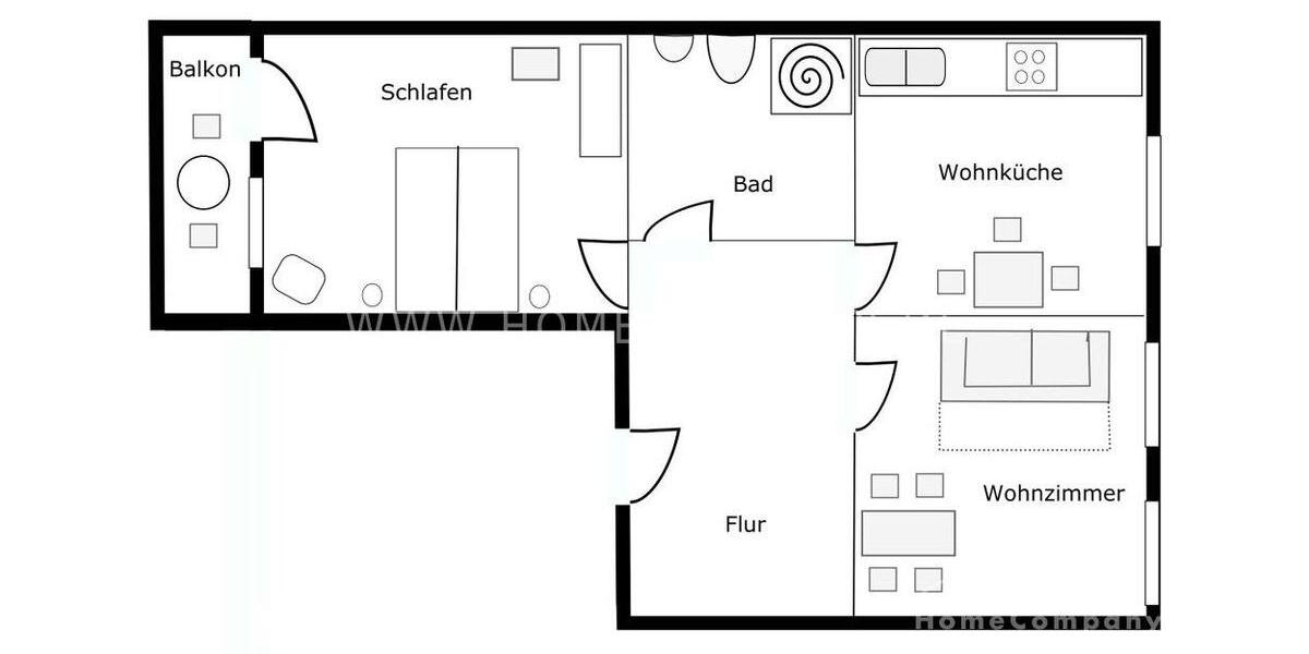 Wohnen auf Zeit Dresden Neustadt - 2 Zimmer, 48 m&sup2;, 1.500&euro; | Angebot:26701278