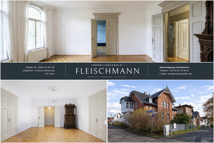 Familienfreundliche 4-Zimmer-Wohnung mit Altbaucharme, Garten & Homeoffice-Option - Wohnung Suhl | Angebot:26748265