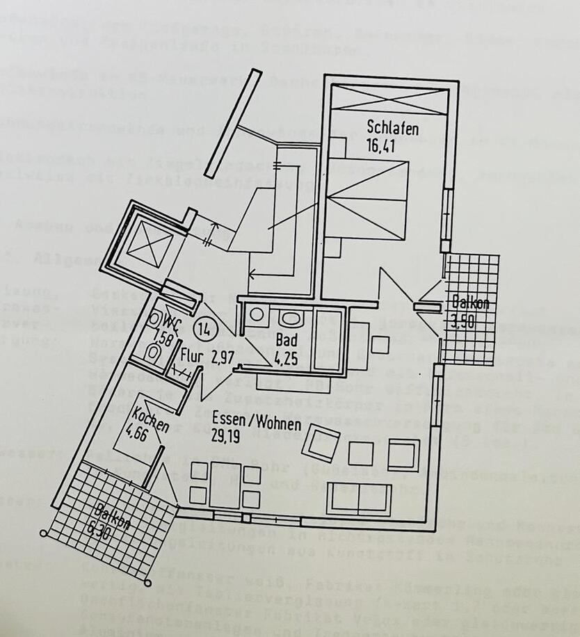 2 ZKB Wohnung in 69469 Weinheim zu vermieten (01.12.) zimmer