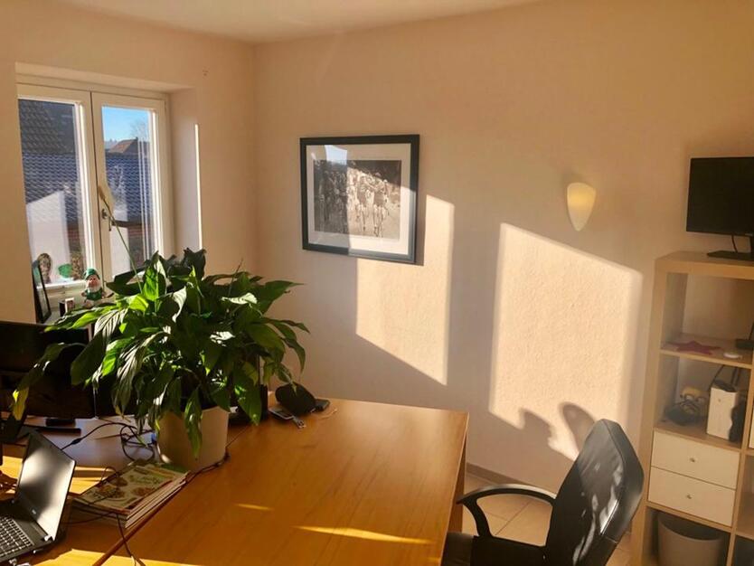 Büro | 5-Raum-Gewerbefläche mit Küche, Duschbad & 4 Stellplätzen