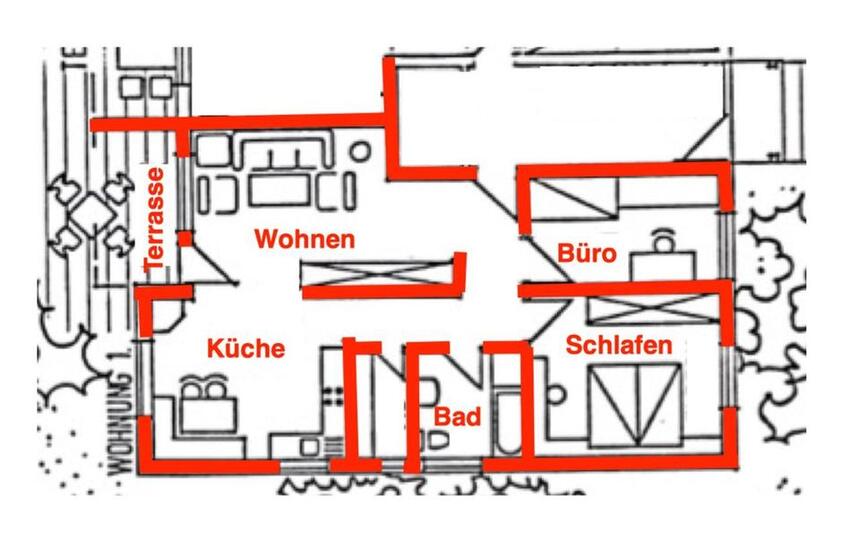 GEMÜTLICHE LAGE MIT HOLZOFEN zimmer