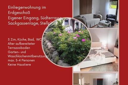 Möblierte Einliegerwohnung 3 zimmer