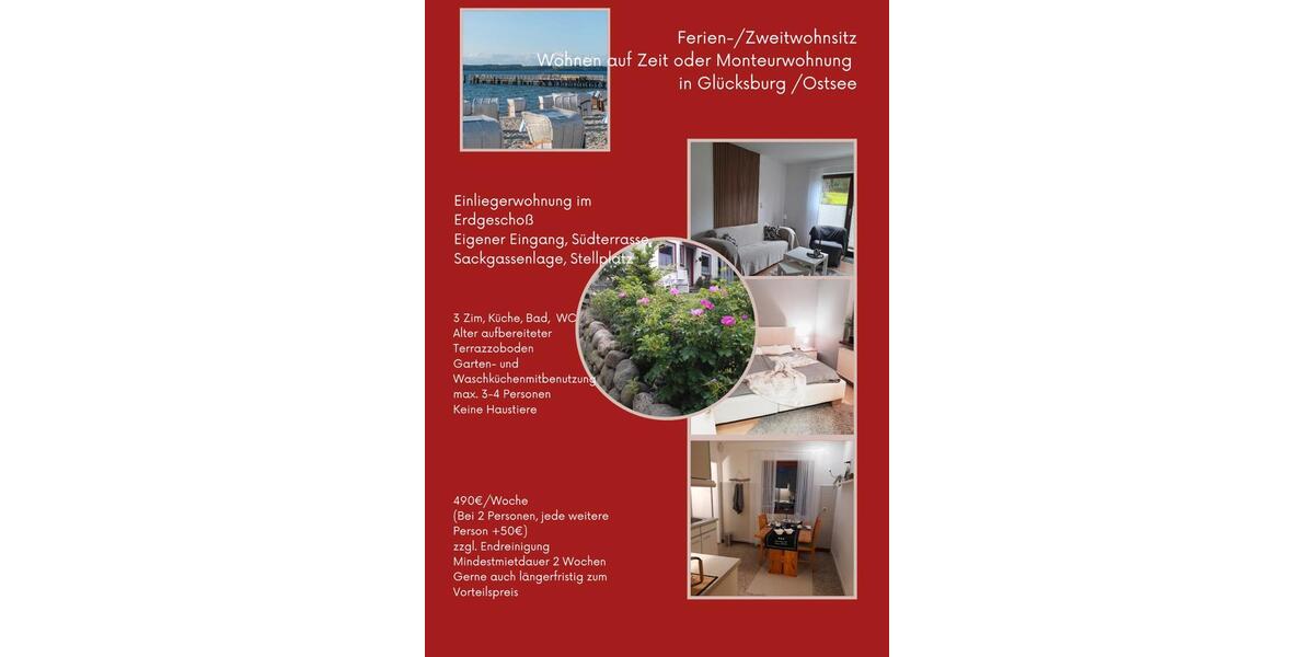 Möblierte Einliegerwohnung 3 zimmer