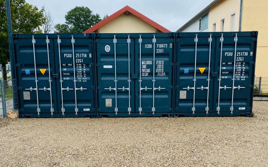 Seecontainer,Lagerraum,Lagerfläche,Materiallager,Lagercontainer