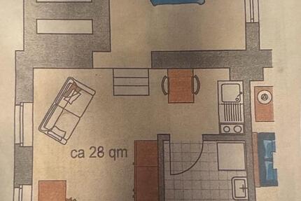 Wohnung Ilmenau - 1 Zimmer, 28 m&sup2;, 344&euro; | Angebot:25994960