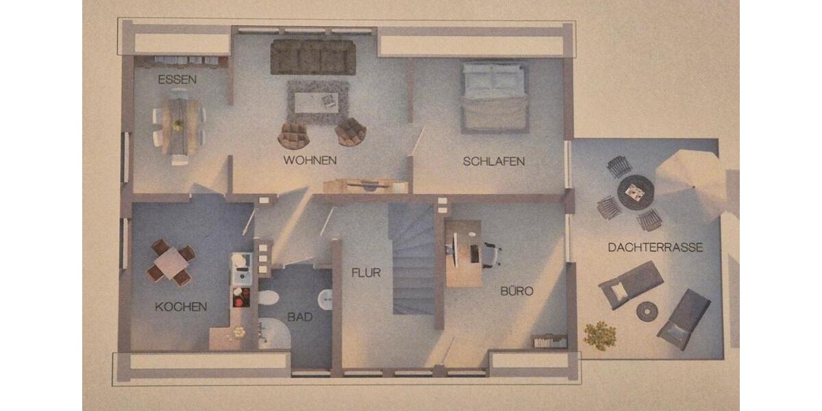 Dachgeschoßwohnung Sprockhövel - 3 Zimmer, 65 m&sup2;, 550&euro; | Angebot:25226702