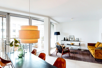 Masterbedroom, Wannenbad, Gäste-WC und Südbalkon 4 zimmer